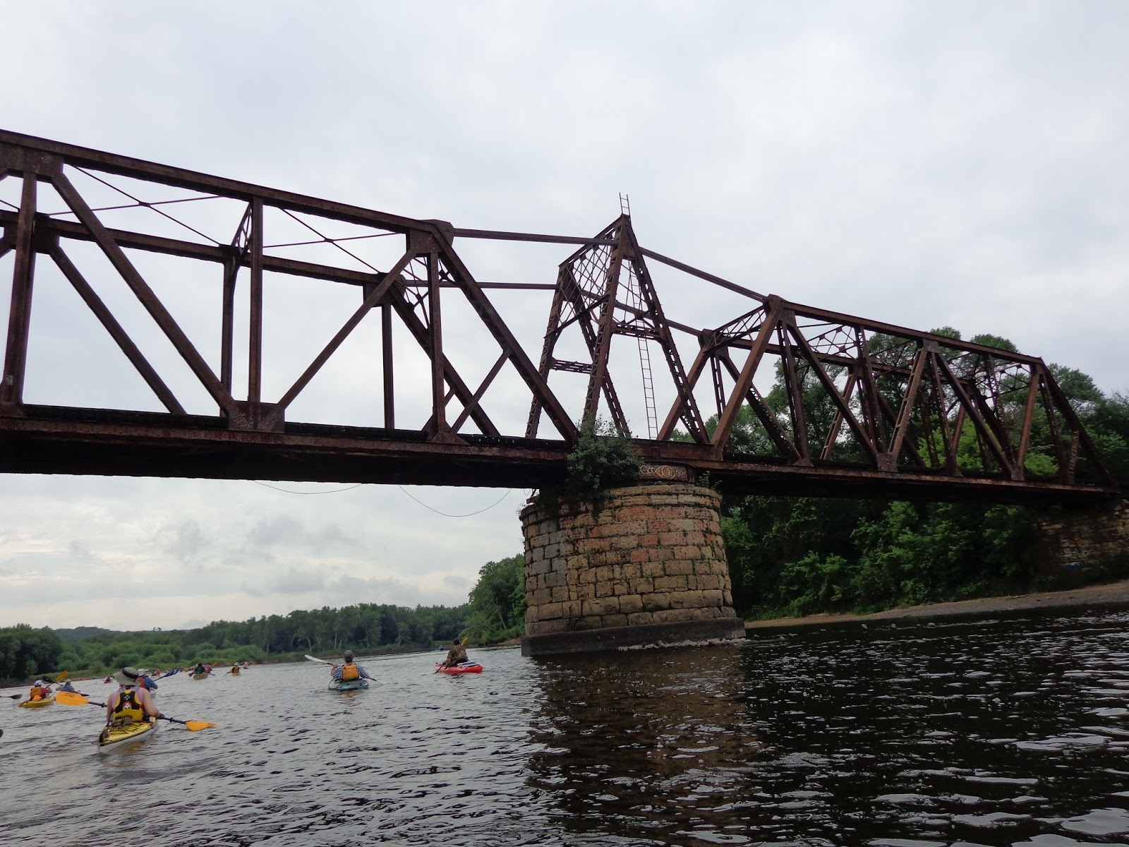 Linda's Bike Log July 31, 2013. Osceola, WI to Marine on St. Croix, MN. 11 miles.