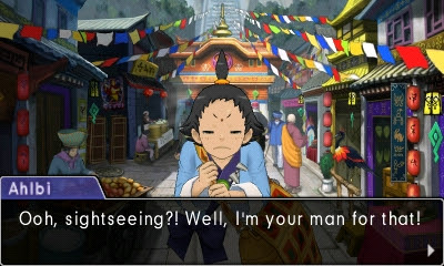 Ahlbi Ur'gaid Phoenix Wright Ace Attorney Spirit of Justice sightseeing your man for that eyes closed