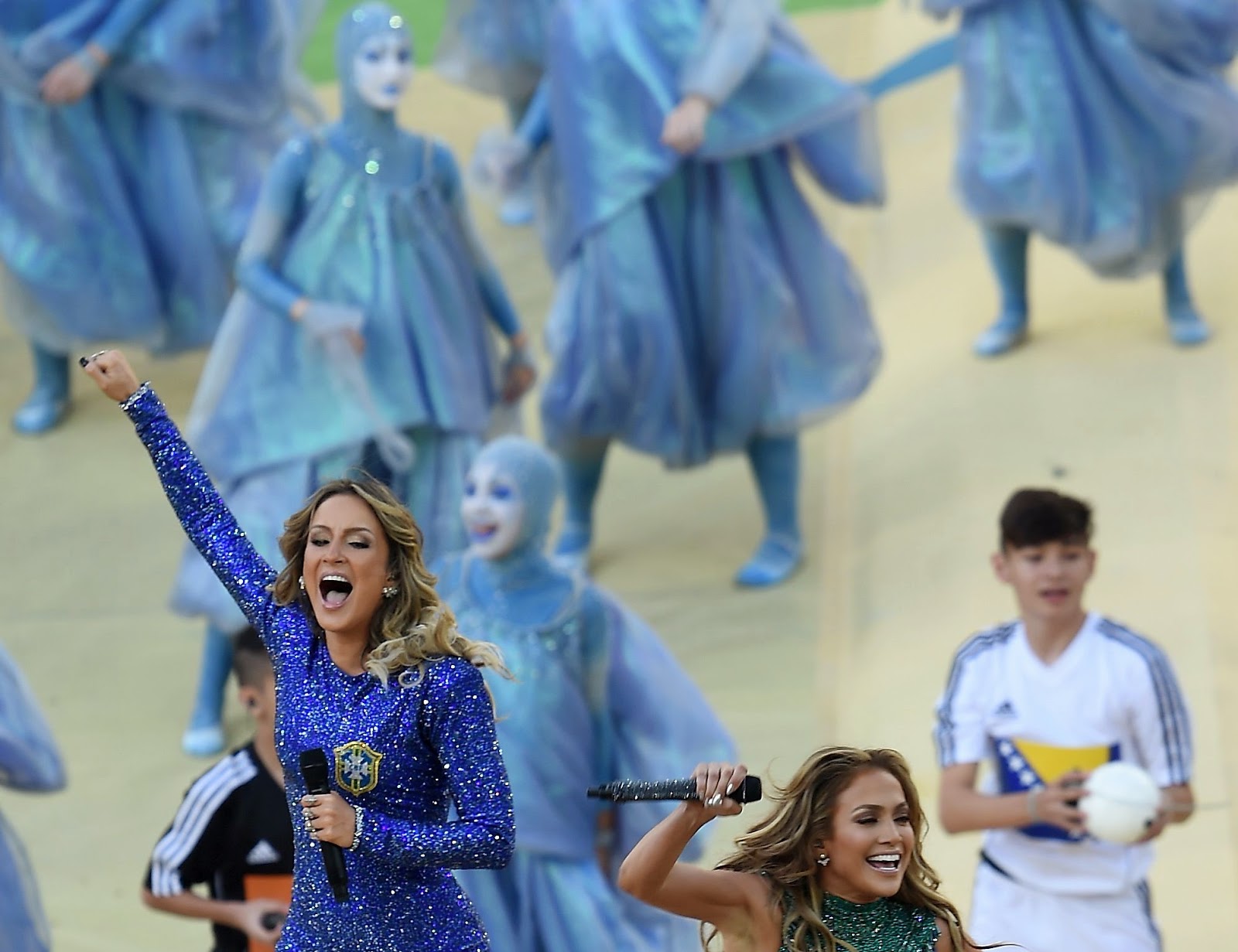 FIFA World Cup 2014 Kicks off with Opening Ceremony in Pictures