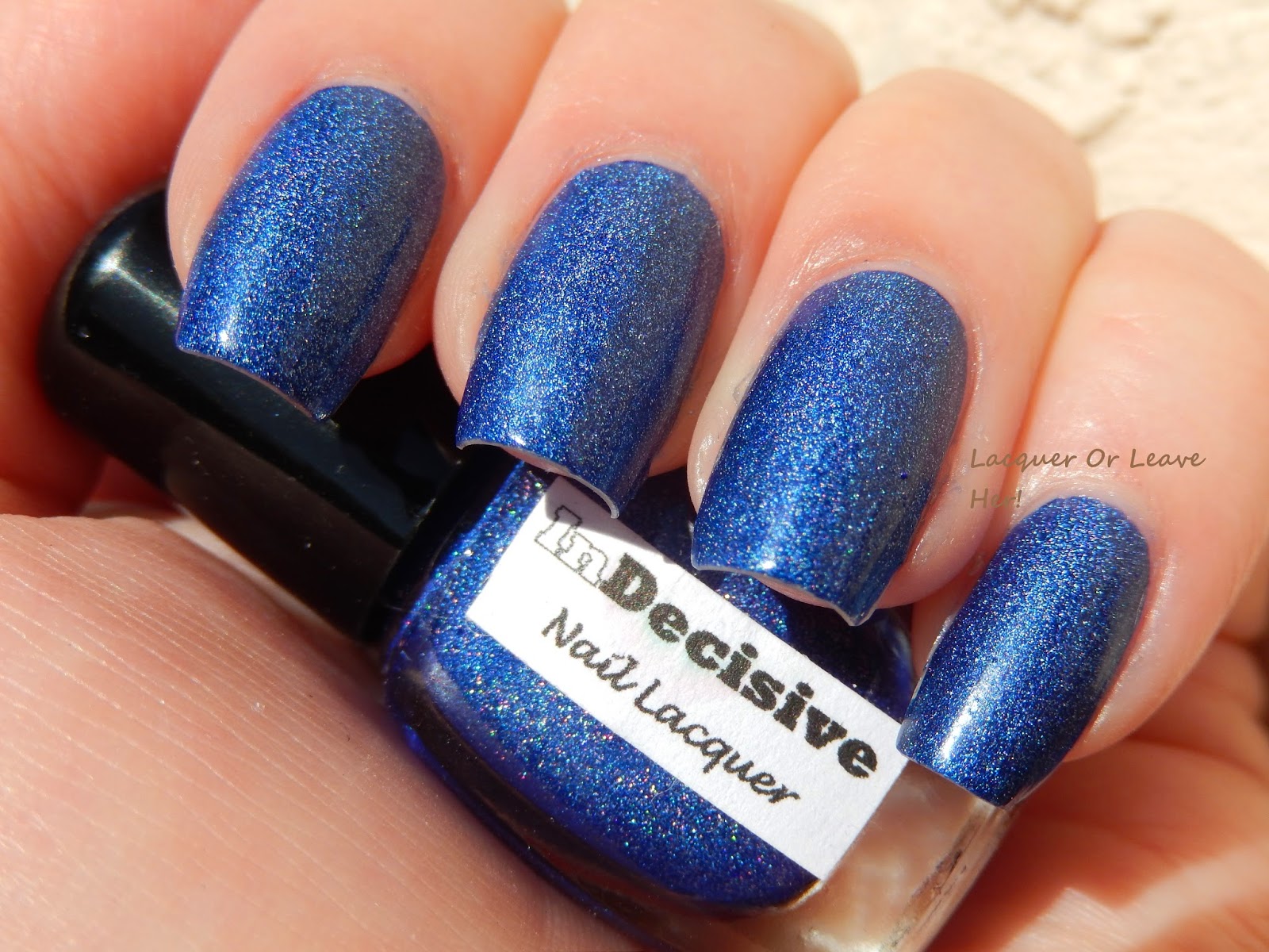 1. OPI Nail Lacquer in "Denim Blue" - wide 7