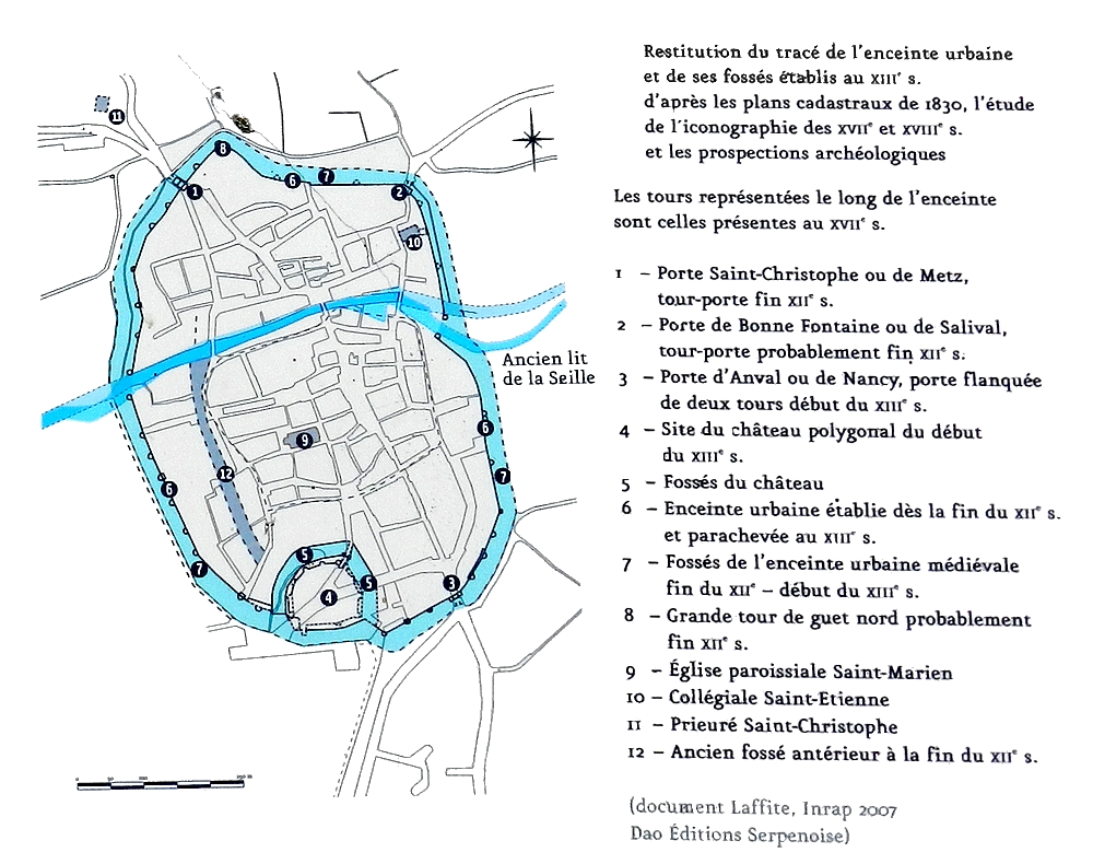 PATRIMOINE DE LORRAINE VICSURSEILLE (57) Château épiscopal