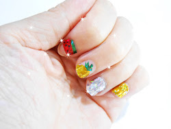 korean nails diamond inspired unistella tutorial simple skin