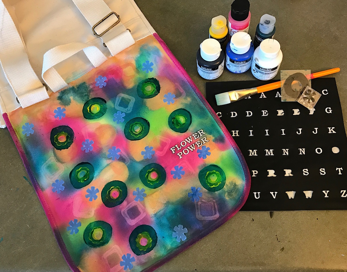 Creating with Joy Flower Power Messenger Bag