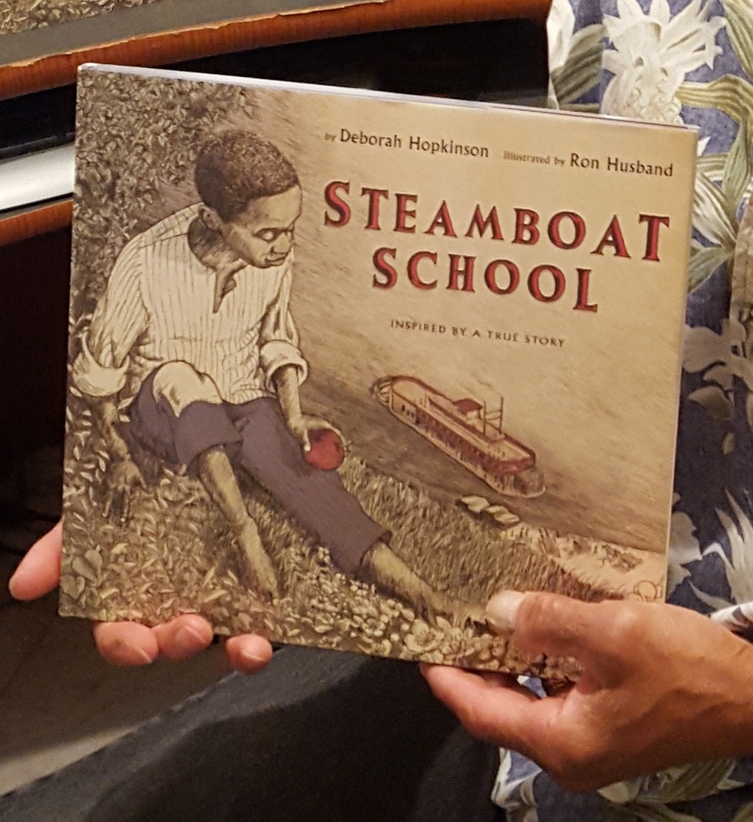 Blogging My Art Through the Years with Ron Husband: Steamboat School in