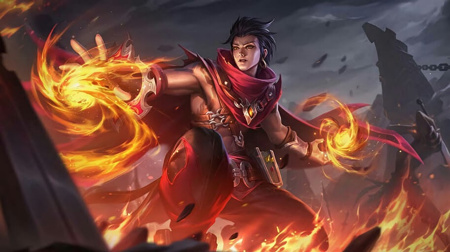 Valir, Pale Flame, Skin, Rework, Mobile Legends, 4K, #5.1129 Wallpaper