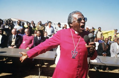 Ana Isabel Ordonez's THE AYE to Celebrate the 85th Birthday of Monseigneur Desmond Tutu in Cape Town