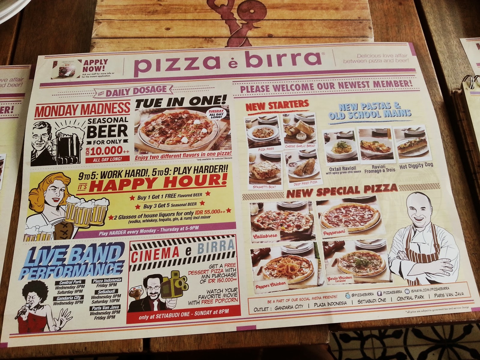 Pizza E Birra Slice of Meat