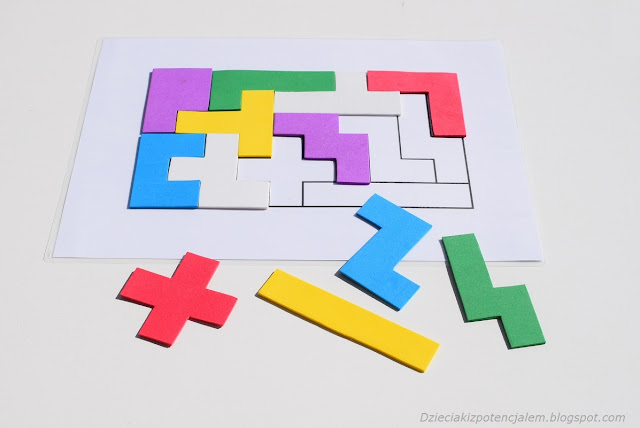 układanka pentomino