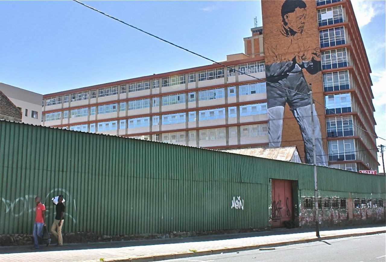 "I am Because We Are" New Street Art Tribute to Nelson Mandela in Johannesburg, South Africa. 6