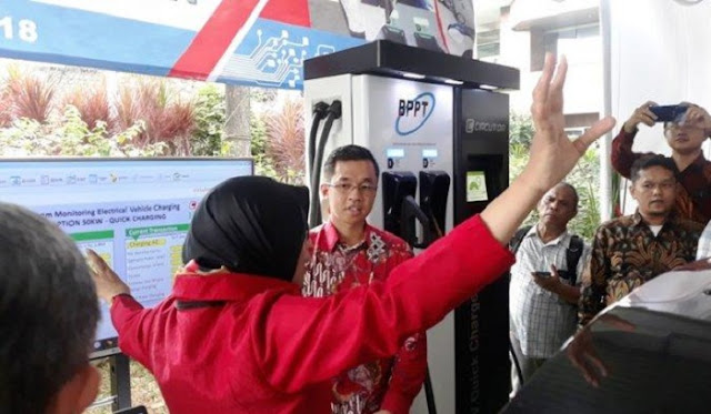 Stasiun Pengisian Daya Mobil Listrik Resmi Diluncurkan BPPT, Disini Lokasinya Stasiun Pengisian Daya Mobil Listrik Resmi Diluncurkan BPPT, Disini Lokasinya