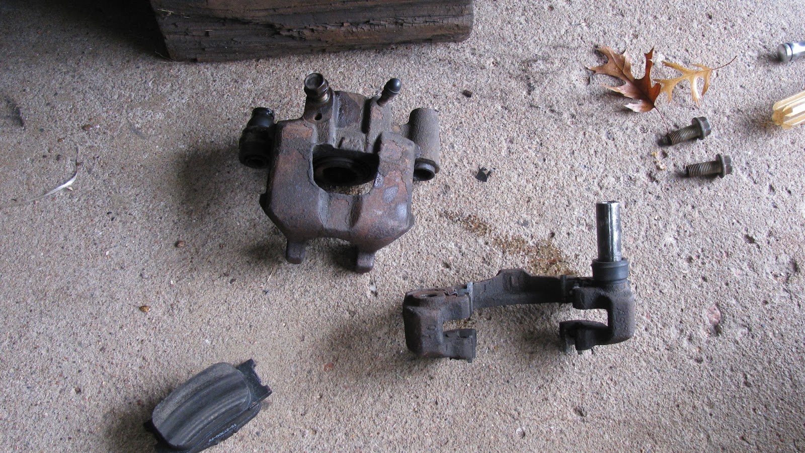 The Original Mechanic: How to replace a rear disc brake caliper on a