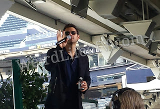 Camp Conival Outside San Diego Comic-Con 2016 Misha Collins on the main stage for his panel