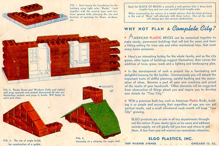 american bricks building toy