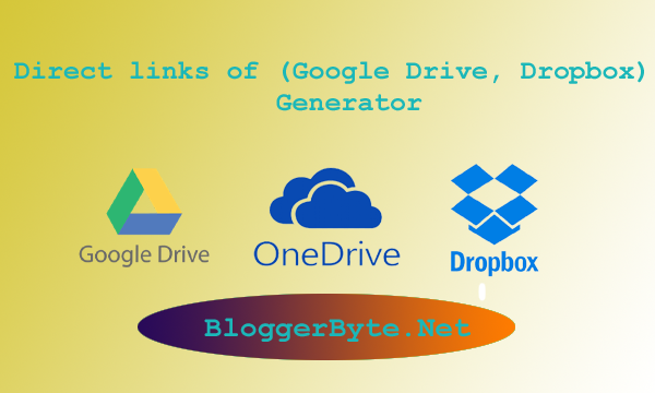 Google Drive link Generator