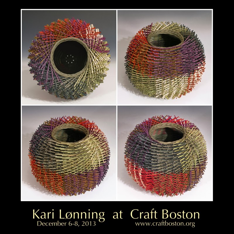 Karibaskets A Round and "Hairy" Basket for Craft Boston