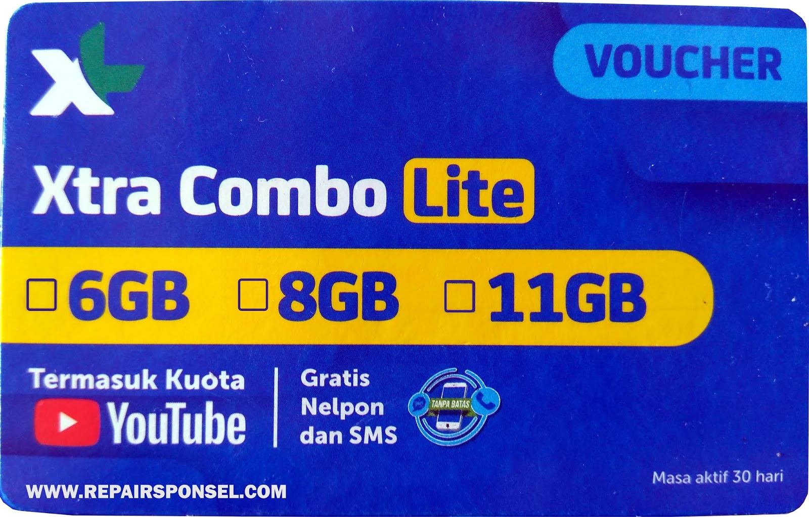 Cara Menggunakan Voucher Xl Combo Lite
