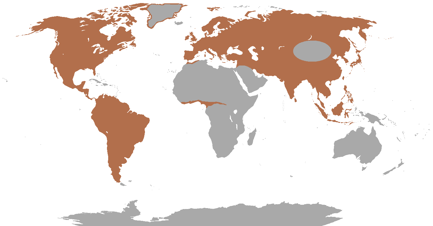 Fallow Deer Range Map