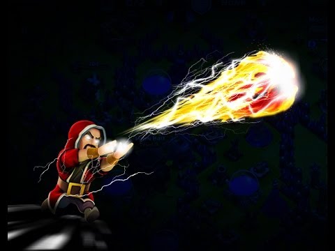 الهجوم التلقائي في لعبة clash of clans