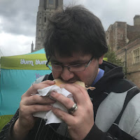 Ryan Trying a Hog Roast Ely Food Festival 2017 Ryan Trying a Hog Roast Ely Food Festival 2017