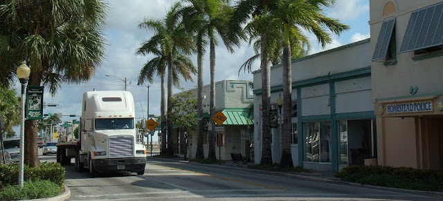 Krome Avenue en Downtown Homestead Krome Avenue en Downtown Homestead