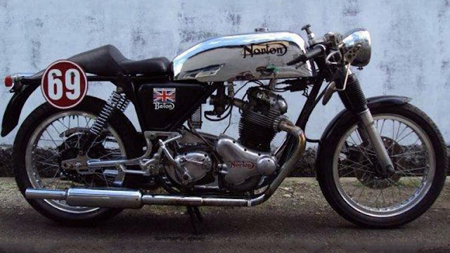 Chiếc cafe racer 1969 Norton Commando Chiếc cafe racer 1969 Norton Commando