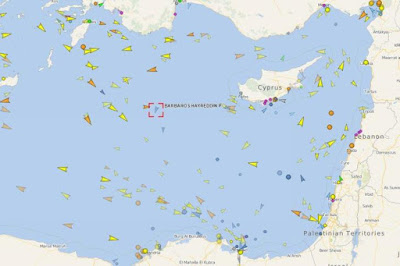 Στην κυπριακή ΑΟΖ το Μπαρμπαρός συνοδευόμενο από τουρκικά πολεμικά πλοία