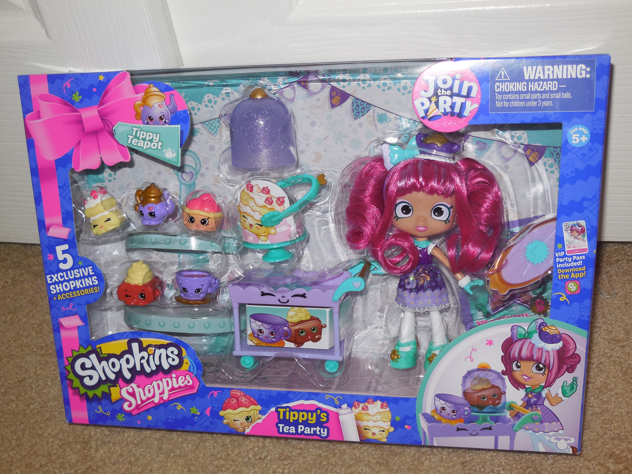 shopkins tea party set