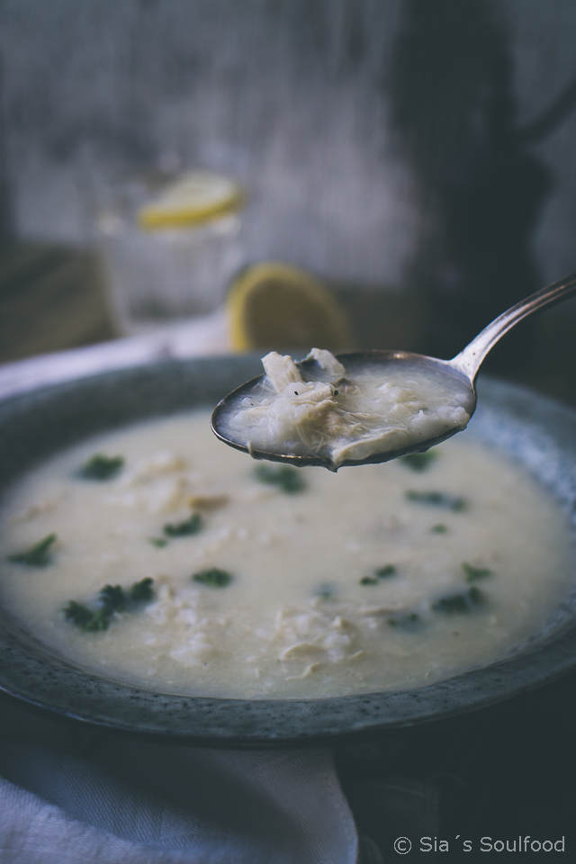 sia´s soulfood foodblog: Griechische Hühnersuppe {Kotosoupa avgolemono}
