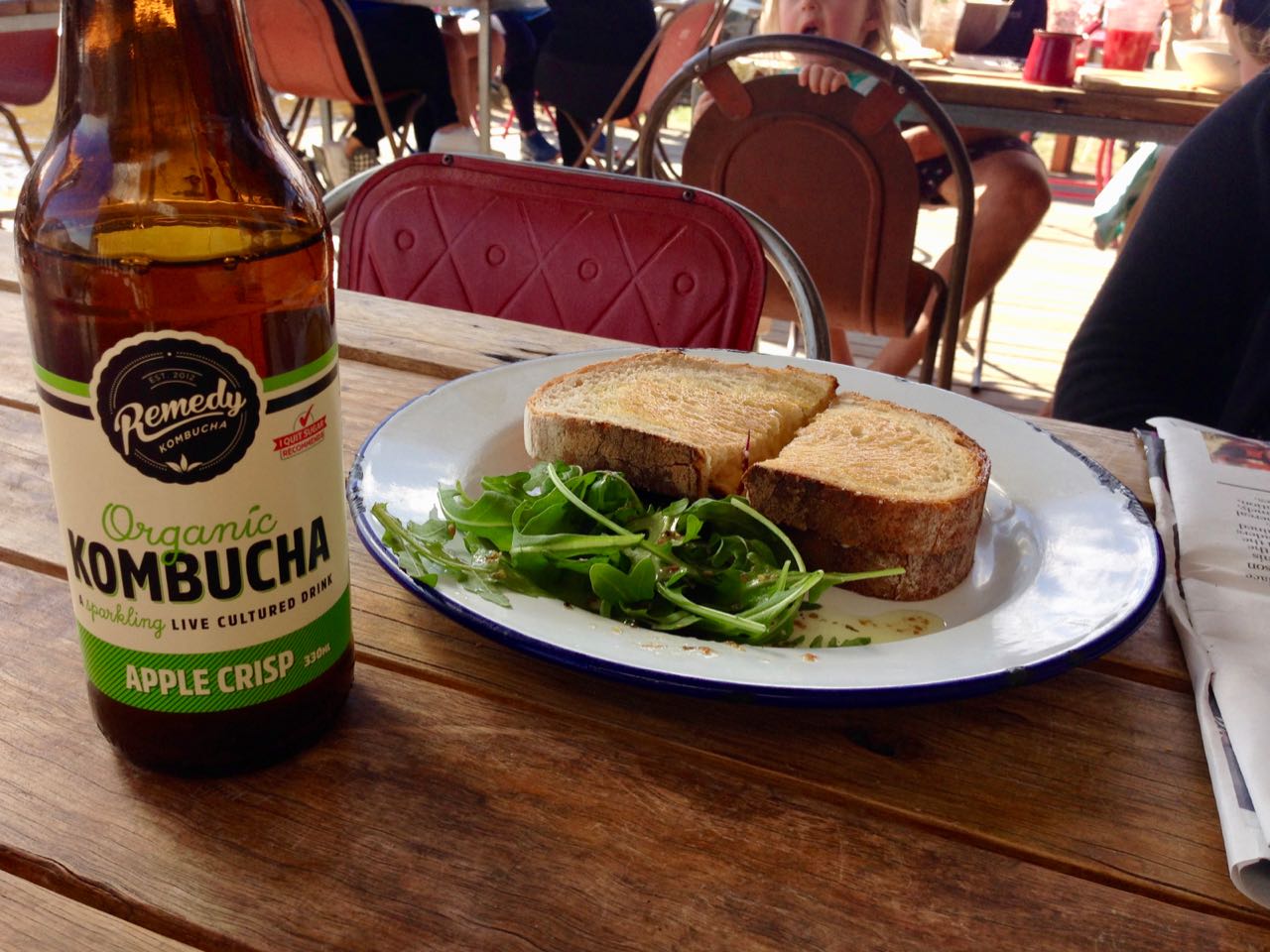 Green Gourmet Giraffe Swing Bridge Cafe And Boathouse Lorne
