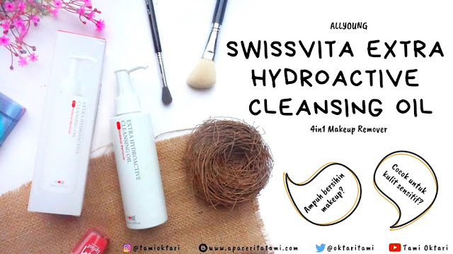 [REVIEW] Allyoung: Swissvita Extra Hydroactive Cleansing Oil 4 in 1 Makeup Remover