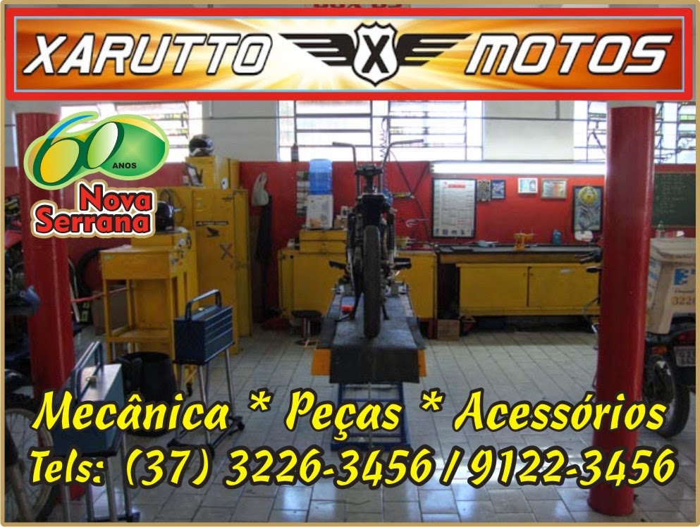 Comércio de Nova Serrana Xarutto Motos Mecânica em Nova Serrana
