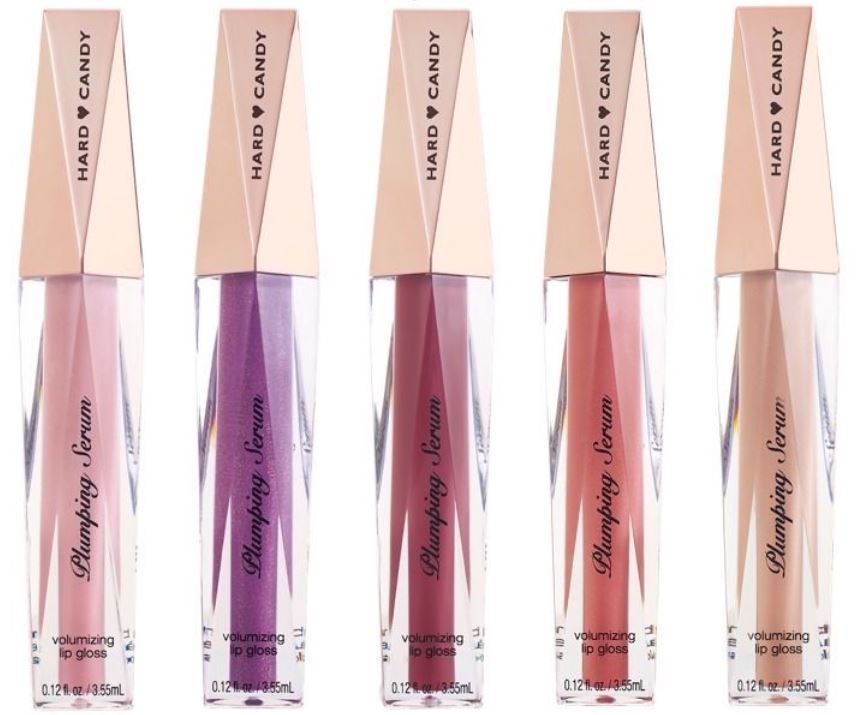 Hard Candy Plumping Serum Volumizing Lip Gloss with swatches