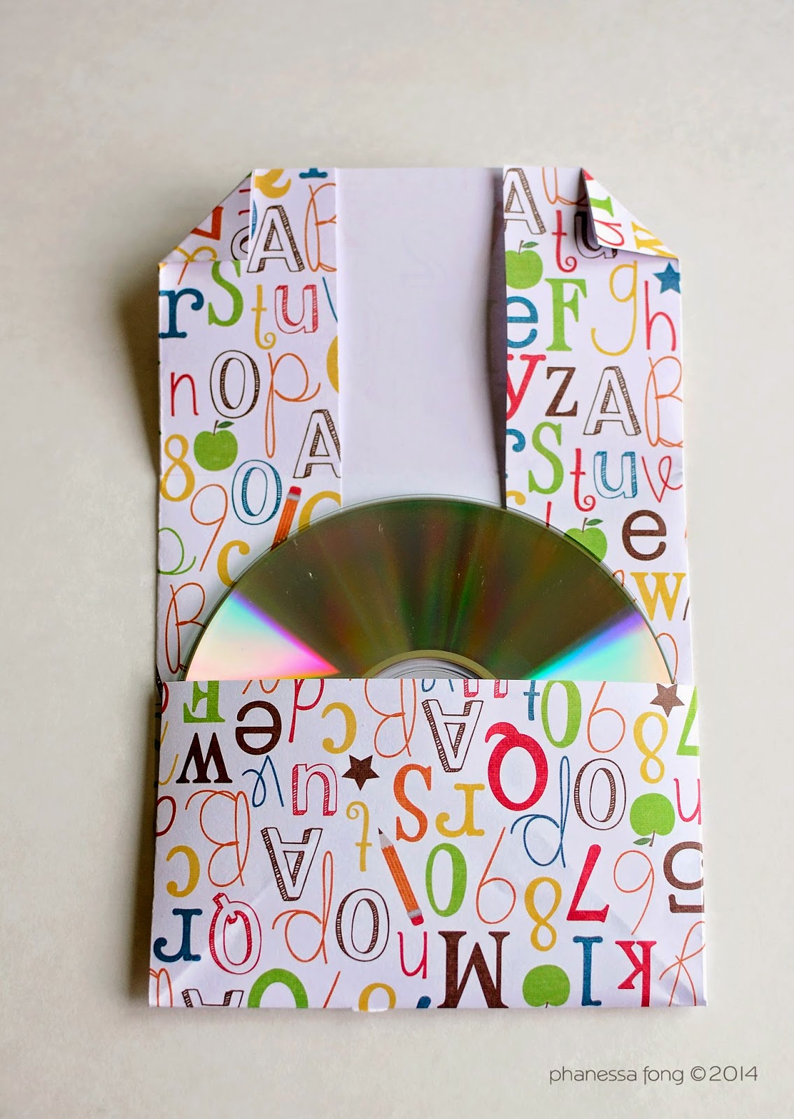 Phanessa's Crafts: DIY CD/DVD Sleeve