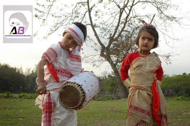 Assamese Beauties: Beautiful Assamese Kids In Traditional Dress