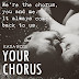 Release Blitz - Excerpt & Giveaway - Your Chorus by Katia Rose