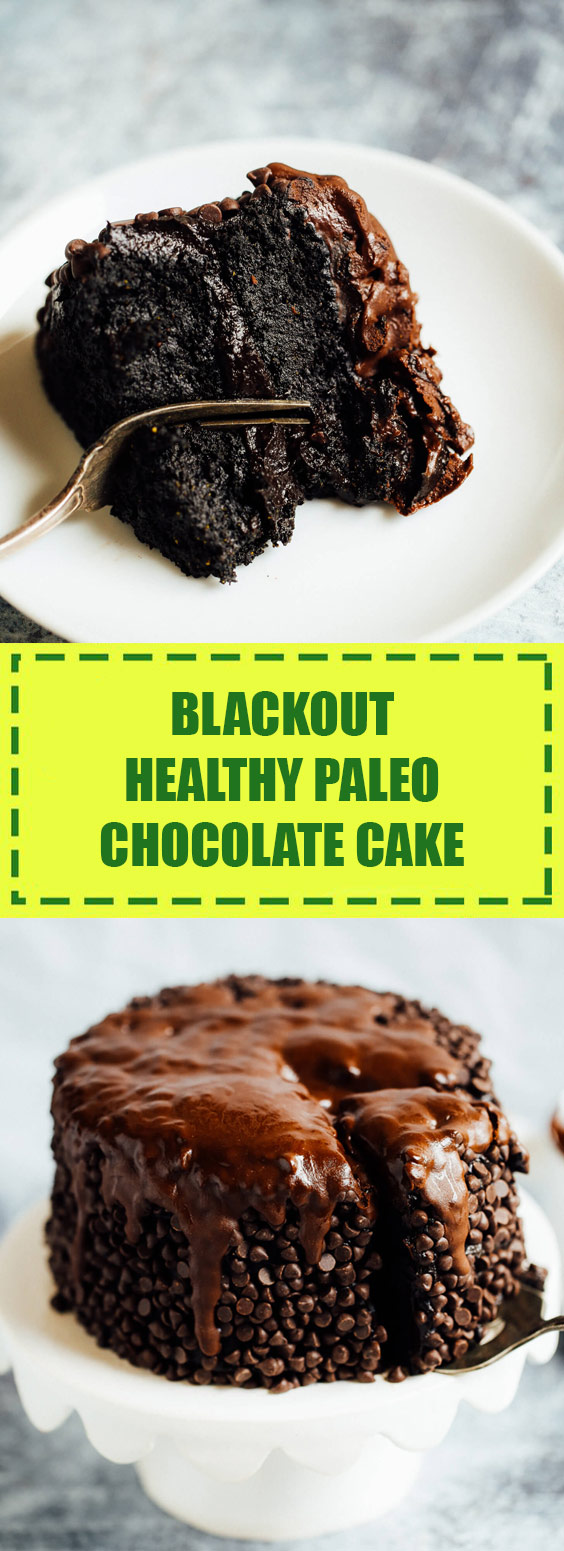 Blackout Healthy Paleo Chocolate Cake Blackout Healthy Paleo Chocolate Cake