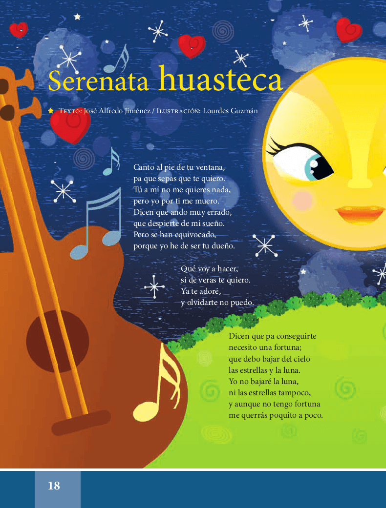 Serenata huasteca - Español Lecturas 5to 2014-2015