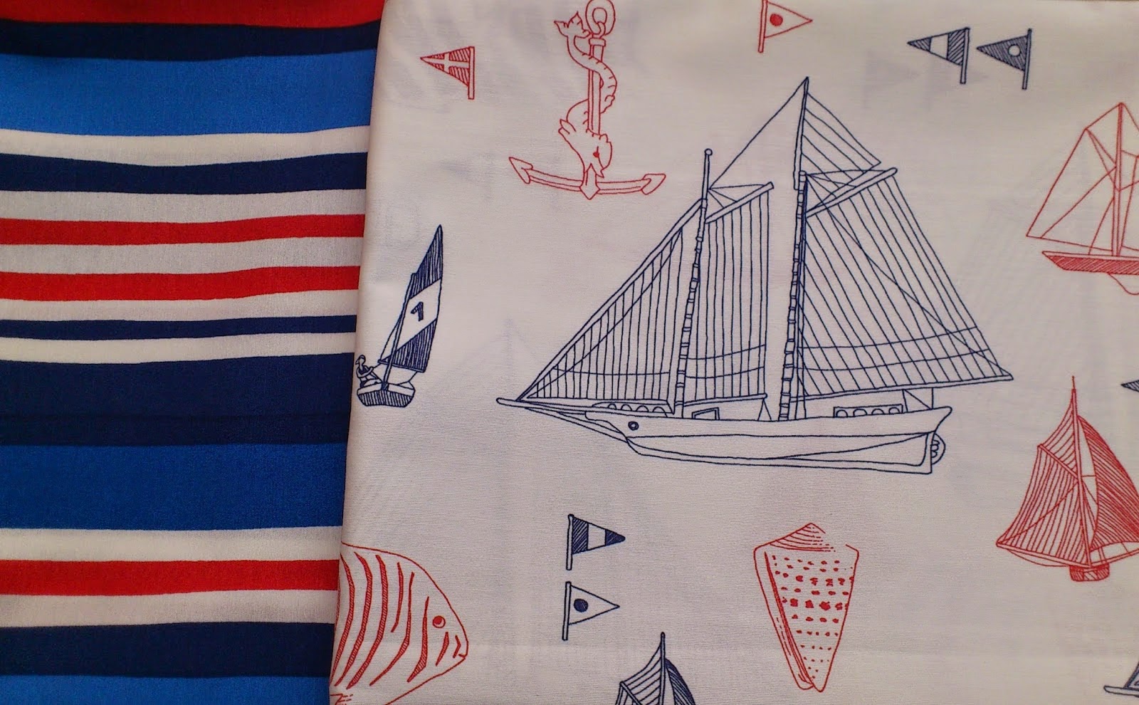 PrincipesyPrincesas.es Divertidas telas Marineras para diseñar sacos