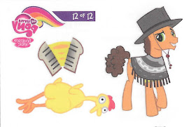 My Little Pony Tattoo Card 12 Series 3 Trading Card
