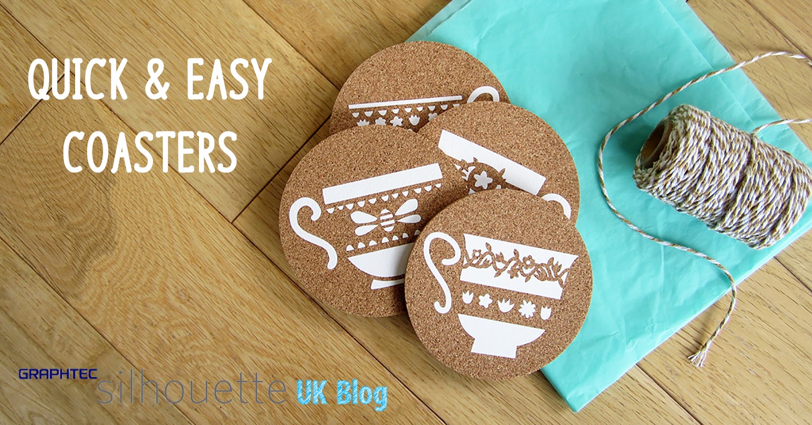 Crafting Quine Quick Cork Coasters