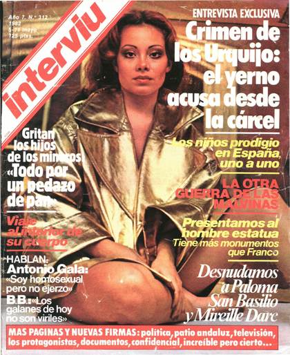 La ficha rosa del trivial: Algunas portadas de Interviú. Años 1981-1984.
