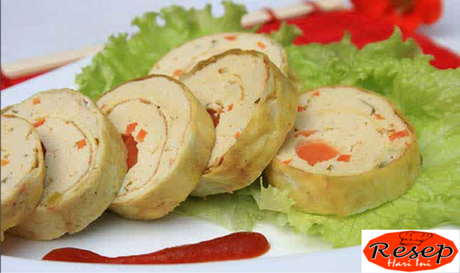 Resep Cara Membuat Rolade Isi Daging Ayam Spesial Resep