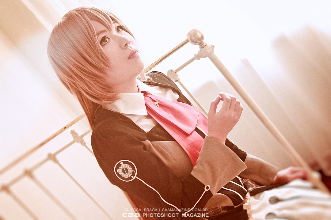 cosplayer Masae and your Yahisa Tsukiko cosplay costume from STARRY☆SKY. Photography by CAA/ Valesca Braga.