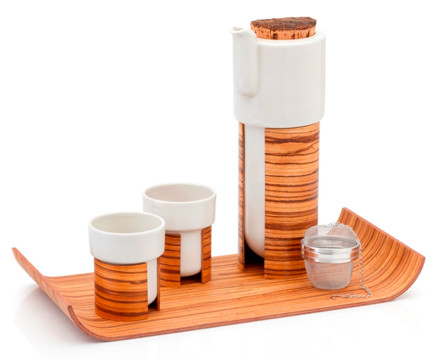 Nordiska Style 'Warm', tea and coffee pots by Tonfisk Design