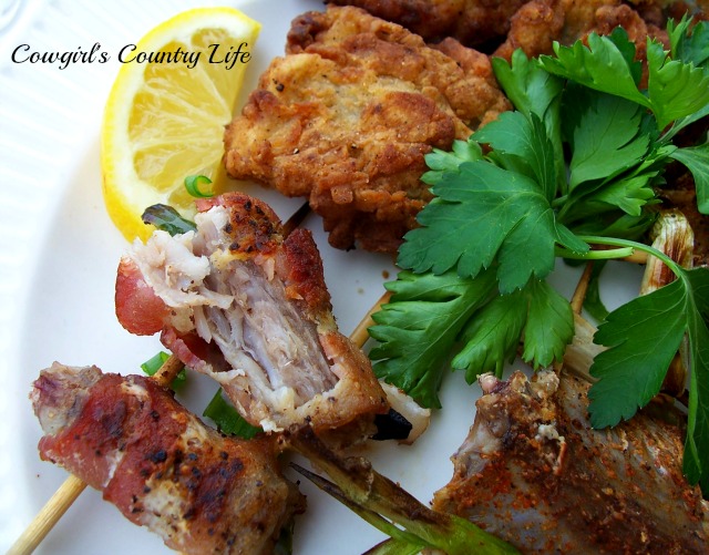 Cowgirl's Country Life Rattlesnake on the Grill