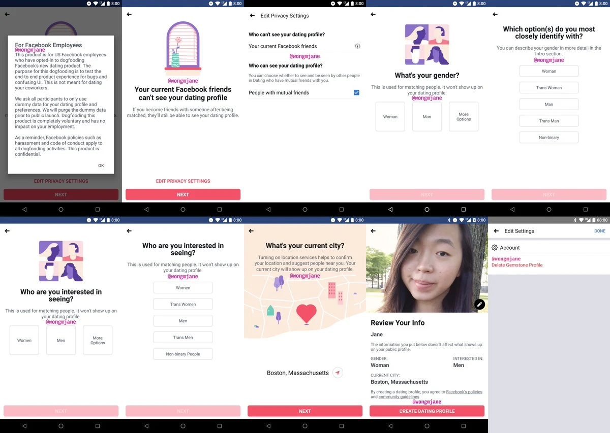 Here's What Facebook's New Dating Feature Might Look Like