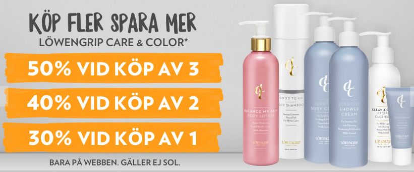 löwengrip care & color kampanj löwengrip care & color kampanj