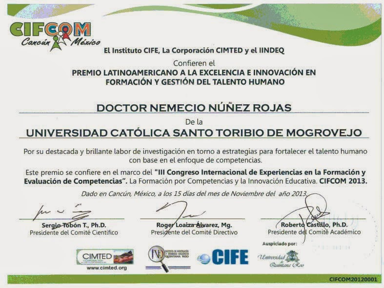 Premio Latinoamericano de investigación