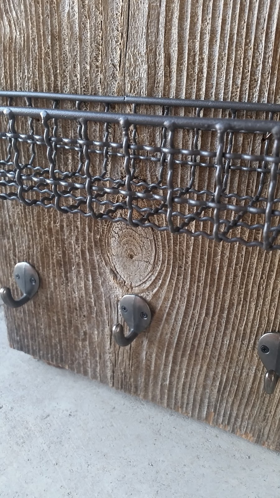 Little House on the Corner DIY Farmhousestyle Wall Organizer for the