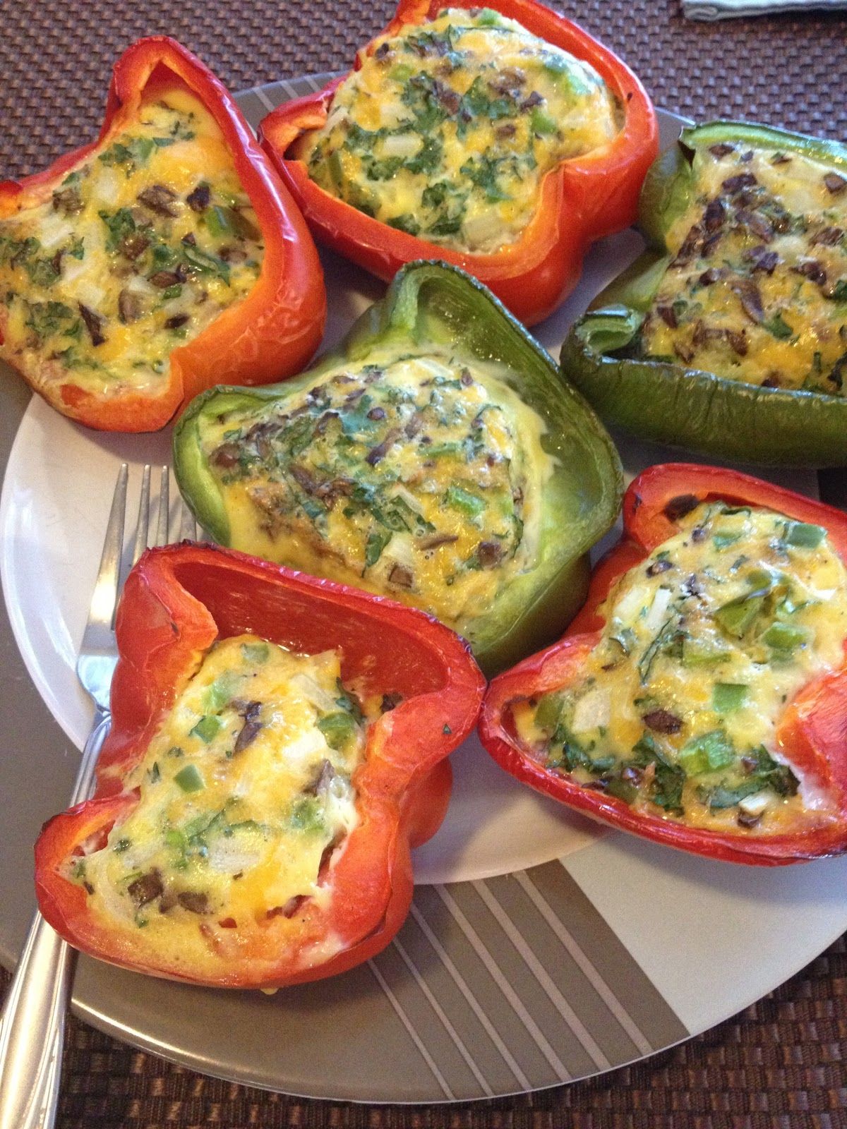 realfood4realkids Egg Stuffed Peppers